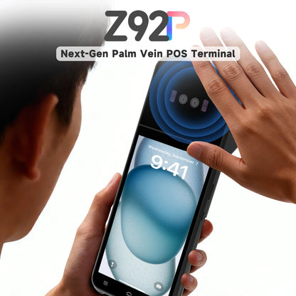 เครื่องจุดขายสแกนเส้นเลือดฝ่ามือ Z92