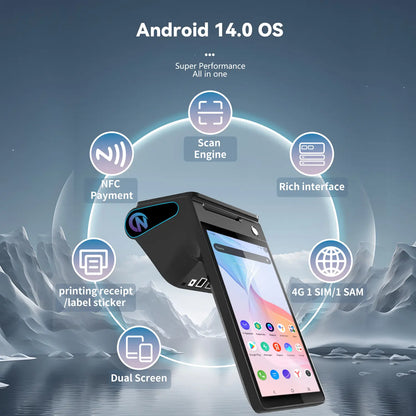 เครื่องจุดขายเคลื่อนที่อัจฉริยะ Z108S