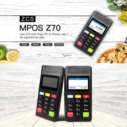 ZCS Z70 Bluetooth 3-in-1 MPOS-Terminal