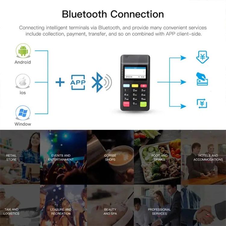 ZCS Z70 Bluetooth 3-in-1 MPOS Terminal