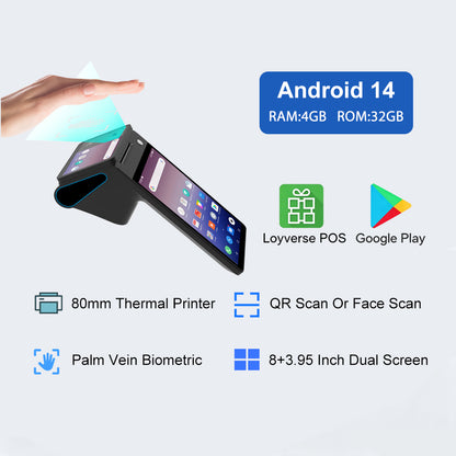 Z108 Palm Vein Biometric Terminal
