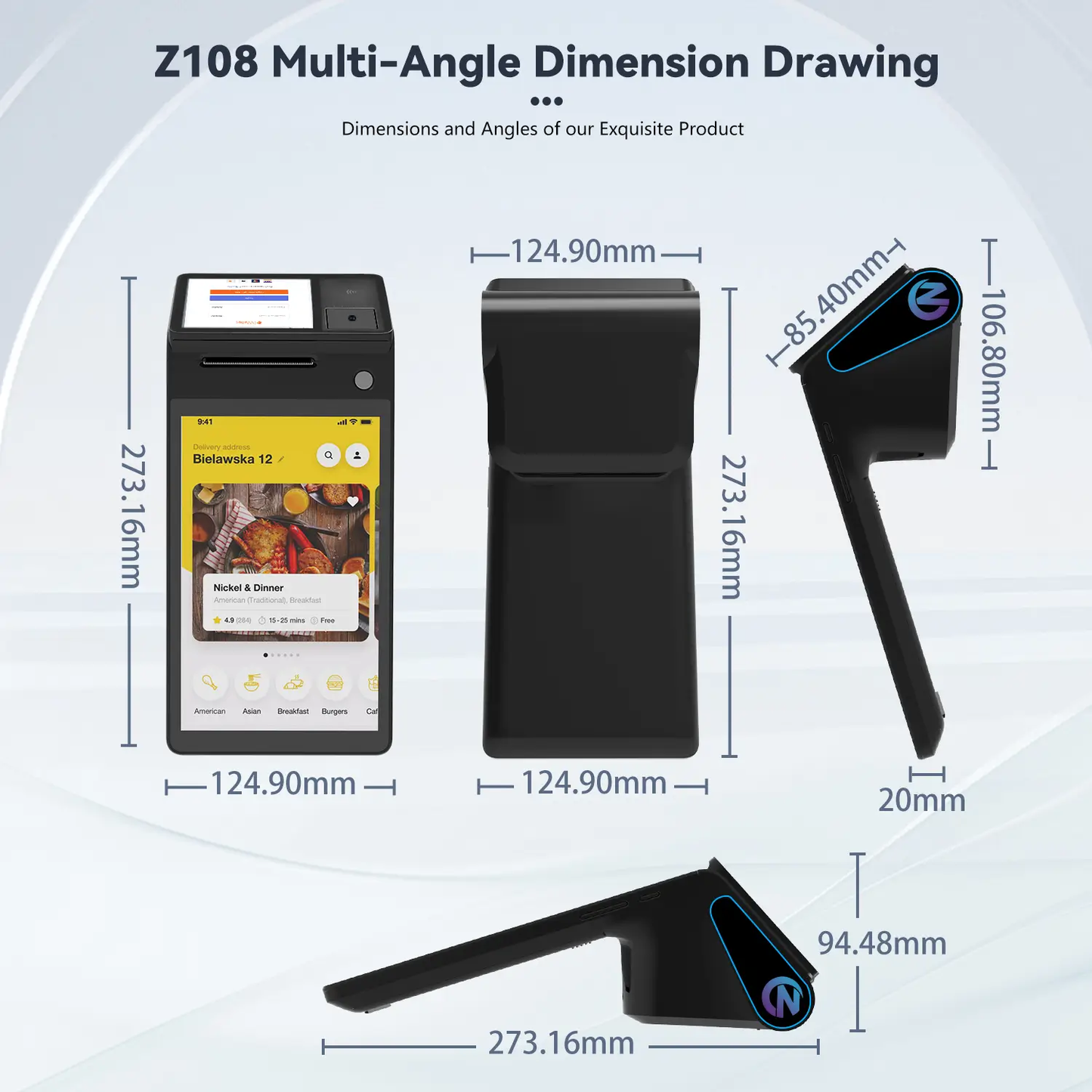 Z108 Smart POS Terminal